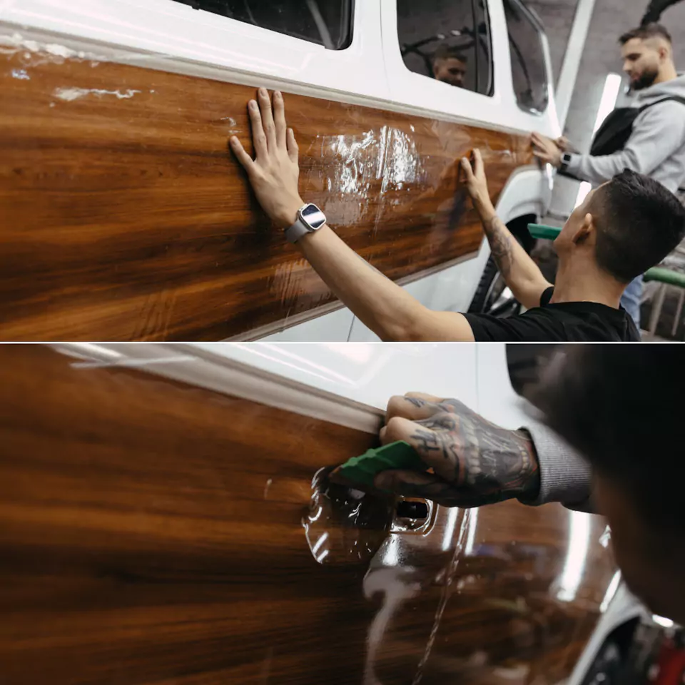 Так не должно быть! Заново разработали дизайн наклеек для Jeep Grand Wagoneer и забронировали кузов полиуретаном